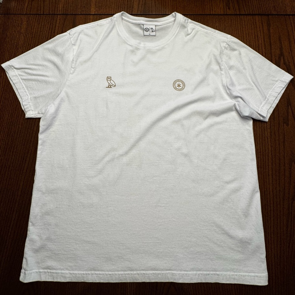 OVO x Canada Skateboard White Tee
